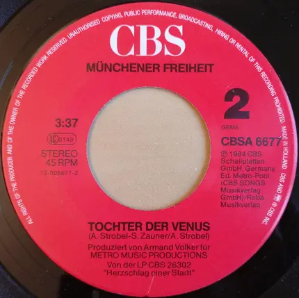 Münchener Freiheit - Ohne Dich (Schlaf' Ich Heut Nacht Nicht Ein)