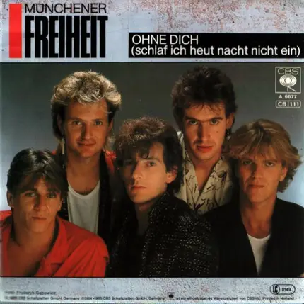 Münchener Freiheit - Ohne Dich (Schlaf' Ich Heut Nacht Nicht Ein)