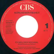 7inch Vinyl Single - Münchener Freiheit - Ich Will Dich Nochmal