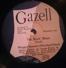 Muggsy Spanier and His Dixieland Band - Tin Roof Blues / Bugle Call Rag