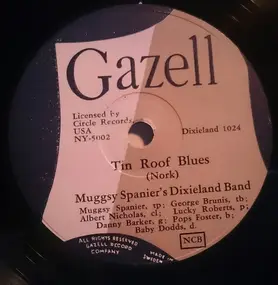 Muggsy Spanier and His Dixieland Band - Tin Roof Blues / Bugle Call Rag