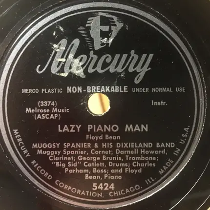 Muggsy Spanier And His Dixieland Band - Dixie Flyer / Lazy Piano Man