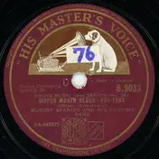 Muggsy Spanier's Ragtime Band - Dipper Mouth Blues / Big Butter And Egg Man