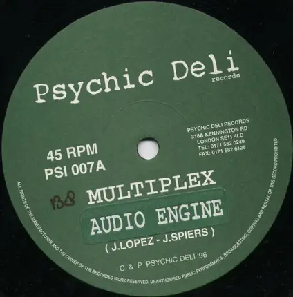 Multiplex - Audio Engine / Flotation