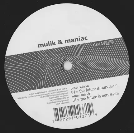 Mulik & Maniac - The Future Is Ours