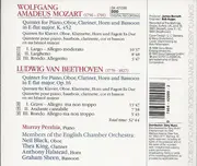 CD - Mozart, Beethoven - Quintets For Piano And Winds