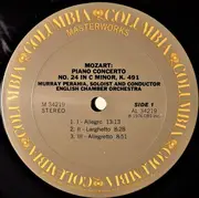 LP - Mozart - Piano Concertos Nos. 14 & 24