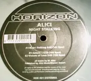 12inch Vinyl Single - Mustafa Alici - Night Stalking - Marbled Grey