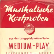 Musterplatte - Musikalische Kostproben - aus der Langspielpatten-Serie Medium-Play