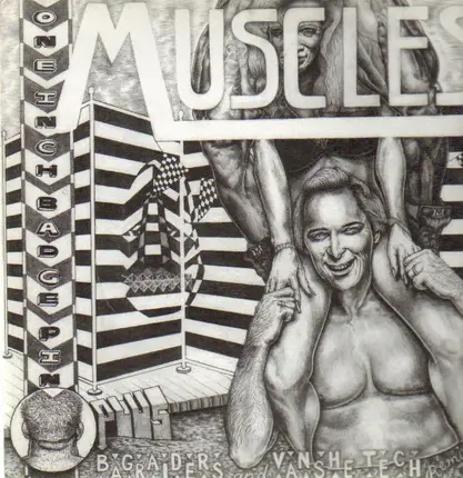 Muscles - One Inch Badge Pin