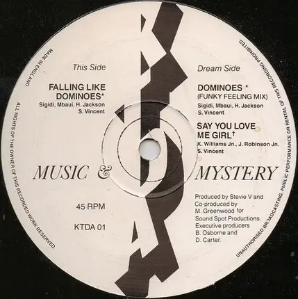 Music & Mystery - Falling Like Dominoes