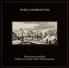 Musica Amorbacensis - Divertimenti Und Soli Für Baryton · Flauto Dolce · Viola Da Gamba