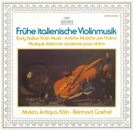 Gabrieli / Rossi / Fontana / Marini a.o - Frühe Italienische Violinmusik