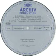 LP - Gabrieli / Rossi / Fontana / Marini a.o - Frühe Italienische Violinmusik - gatefold
