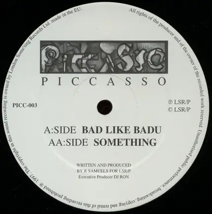 Musical Abstract Art - Bad Like Badu / Something