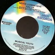 7inch Vinyl Single - Musical Youth - Never Gonna Give You Up