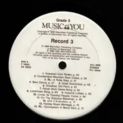 LP - Music and You - Record 3