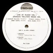 LP - Music Inc - Live At Slugs' Volume 1 - insert