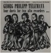 LP - Music Minus One - 4 Duets For 2 Alto Recorders: Music Minus One Alto Recorder (Flute Or Violin)