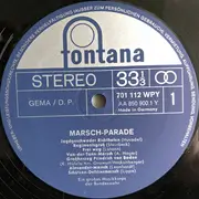 LP - Musikkorps Der Bundeswehr - Marsch-Parade