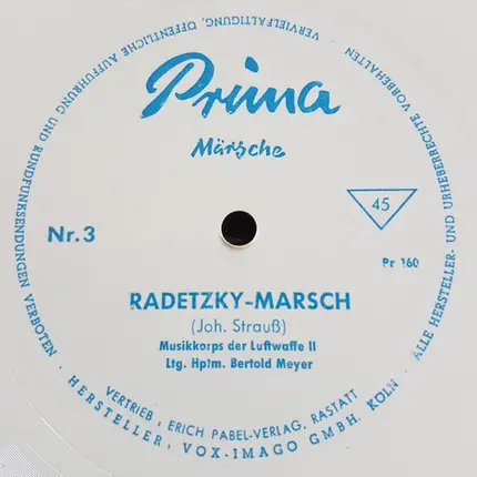 Musikkorps Der Luftwaffe II - Radetzky-Marsch