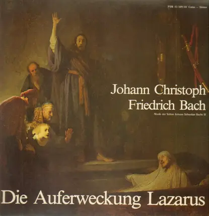 Musik der Söhne Bachs / Gerd Witte - Die Auferweckung Lazarus