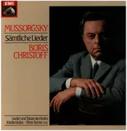 Modest Mussorgsky / Boris Christoff , Gerald Moore , Alexandre Labinsky , Orchestre National De La - Sämtliche Lieder