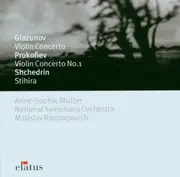 CD - Mstislav Rostropovich - Glazunov: Violinkonzerte