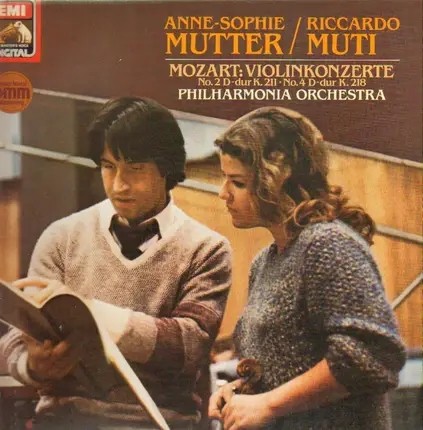 Mutter, Muti, Philh Orch - Mozart-Violinkonzerte No.2 D-dur, No.4 D-dur