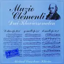 LP - Muzio Clementi / Michael Leuschner - Drei Klaviersonaten