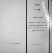 Muzio Clementi - Three Sonatas And Ten Waltzes
