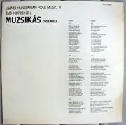 LP - Muzsikás - Living Hungarian Folk Music 1