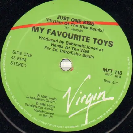 My Favourite Toys - Just One Kiss (Remix)