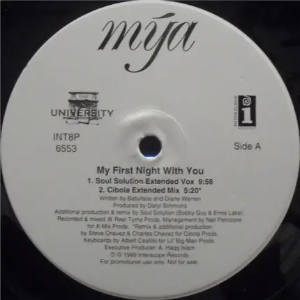 Mya - My First Night With You