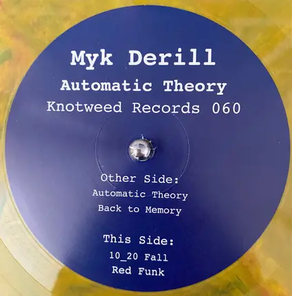 Myk Derill - Automatic Theory E.P.
