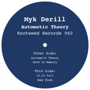 12inch Vinyl Single - Myk Derill - Automatic Theory E.P. - Blue Vinyl