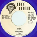 7inch Vinyl Single - Myke Jackson - Stay - Blue Translucent