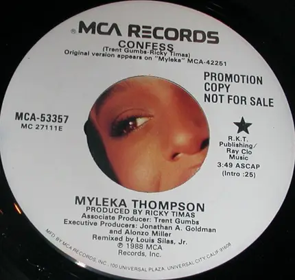 Myleka Thompson - Confess