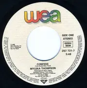 7inch Vinyl Single - Myleka Thompson - Confess