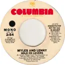 7inch Vinyl Single - Myles and Lenny - Hold On Lovers