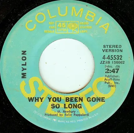 Mylon - Why You Been Gone So Long