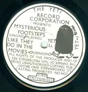 7inch Vinyl Single - Mysterious Footsteps - White Dread (Rock Beat)