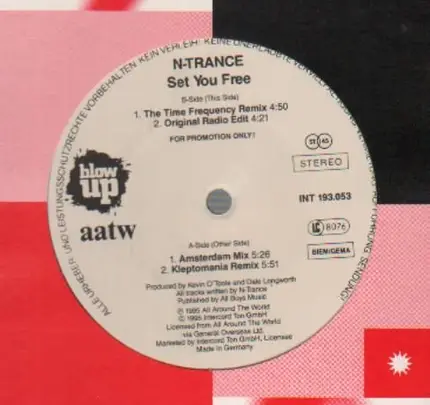 N-Trance - Set You Free