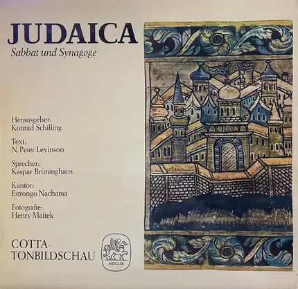 N. Peter Levinson , Estrongo Nachama , Kaspar Brüninghaus - Judaica II (Sabbat und Synagoge)