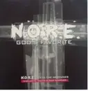 12inch Vinyl Single - N.O.R.E. Meets The Neptunes - God's Favorite (Exclusive Clean Album Sampler) - No Cover, Promo