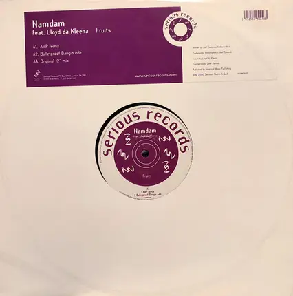 Namdam featuring Lloyd Da Kleena - Fruits