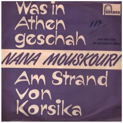 Nana Mouskouri - Was In Athen Geschah