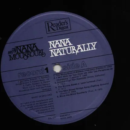 Nana Mouskouri - The Best Of Nana Mouskouri