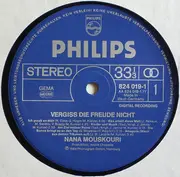LP - Nana Mouskouri - Vergiß Die Freude Nicht - Digital Recording