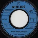 7inch Vinyl Single - Nana Mouskouri - Weiße Rosen Aus Athen / Ich Schau' Den Weißen Wolken Nach